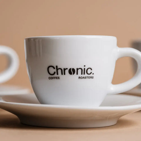 Espresso-Tassen-Set – 6-teilig mit Untertassen