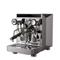 Rocket Espresso Giotto Fast V – machine espresso, finition chrome, vue de trois quarts