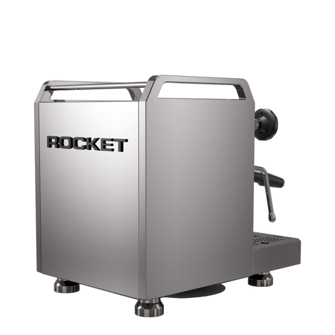 Rocket Espresso Mozzafiato Fast V – finition chrome, vue arrière