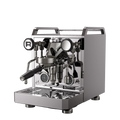Rocket Espresso Mozzafiato Fast V – machine espresso, finition chrome, vue de trois quarts